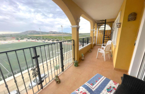 200-4469, Two Bedroom Top Floor Apartment In Algorfa.