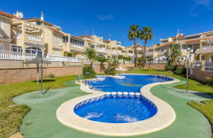 200-4550, Three Bedroom Quad Style Corner Townhouse In Playa Flamenca.