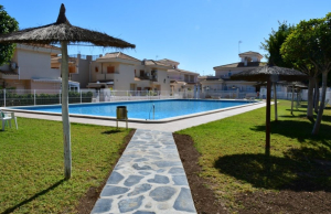 200-4805, Two Bedroom, Ground Floor Apartment In Playa Flamenca.